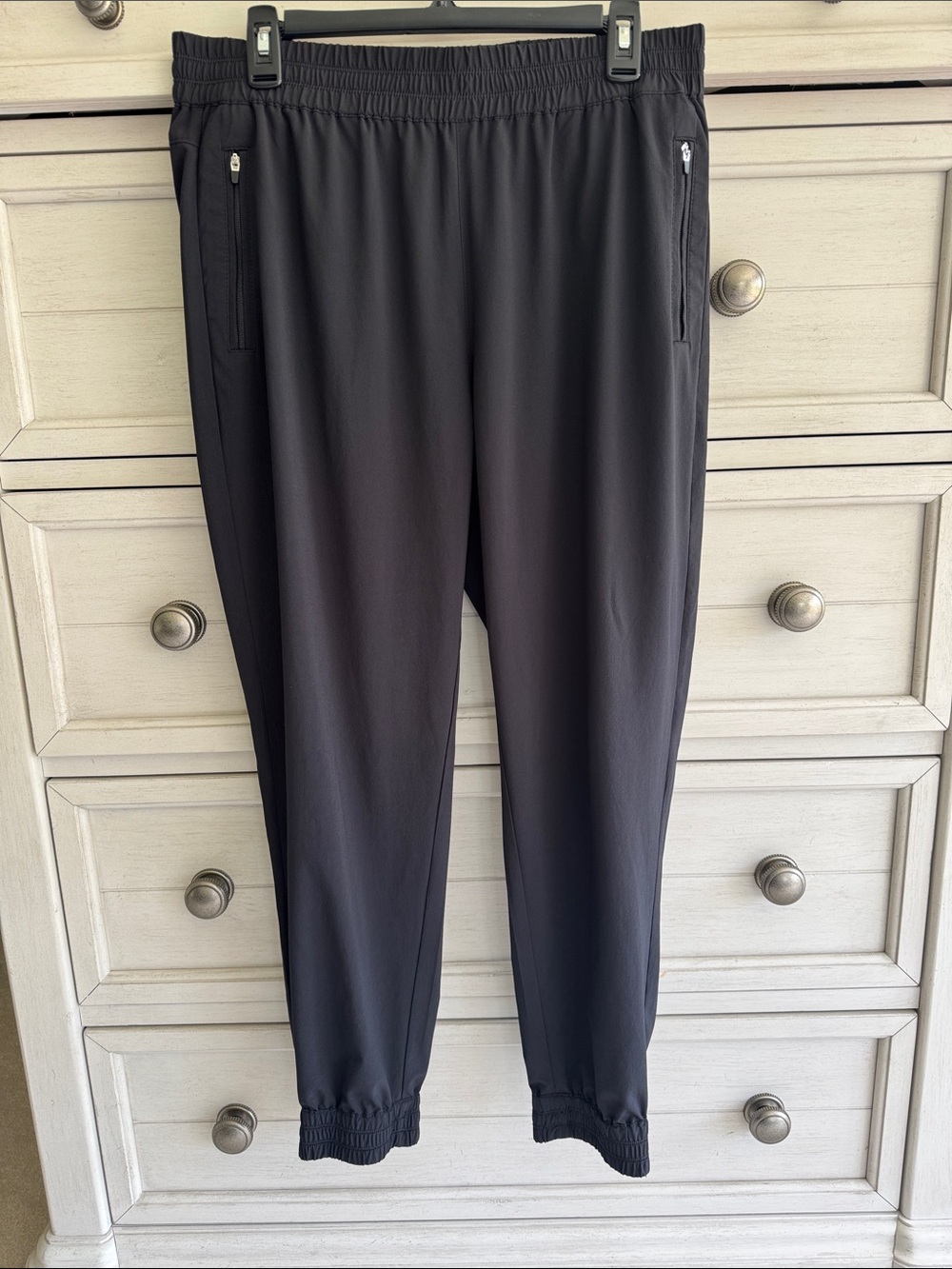 Tommy Bahama IslandZone Alicia Black Elastic-Waist Joggers